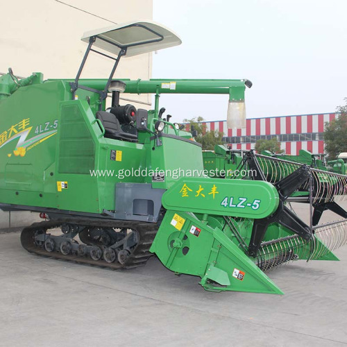 330mm Min.ground clearance rice combine harvester